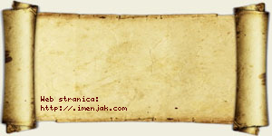 Đurđe Bzeničanin vizit kartica